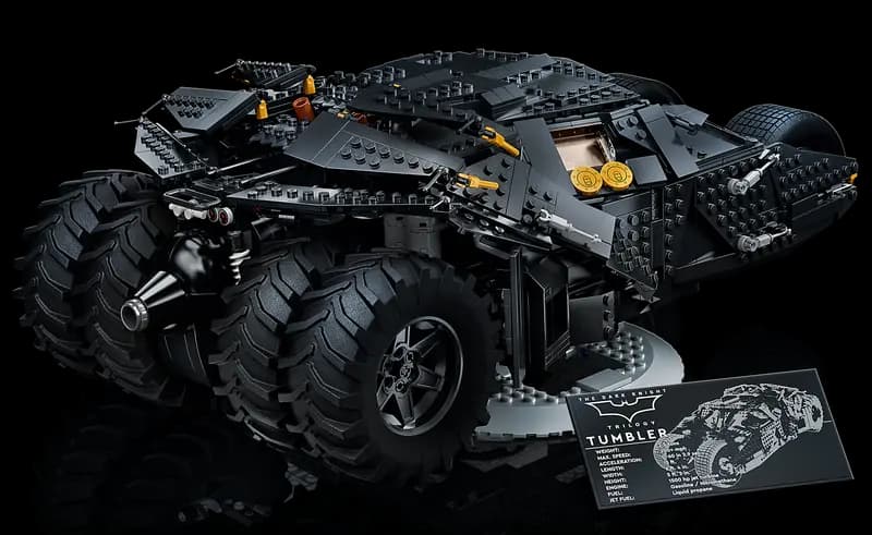 لگو Batmobile Tumbler سری دی سی کد 76240 — تصویر ۵