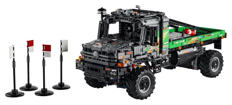 لگو 4×4 Mercedes-Benz Zetros Trial Truck سری پاور آپ کد 42129 — تصویر ۲