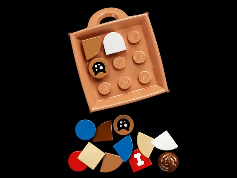 لگو bag tag dog سری فرندز کد 41927 — تصویر ۸