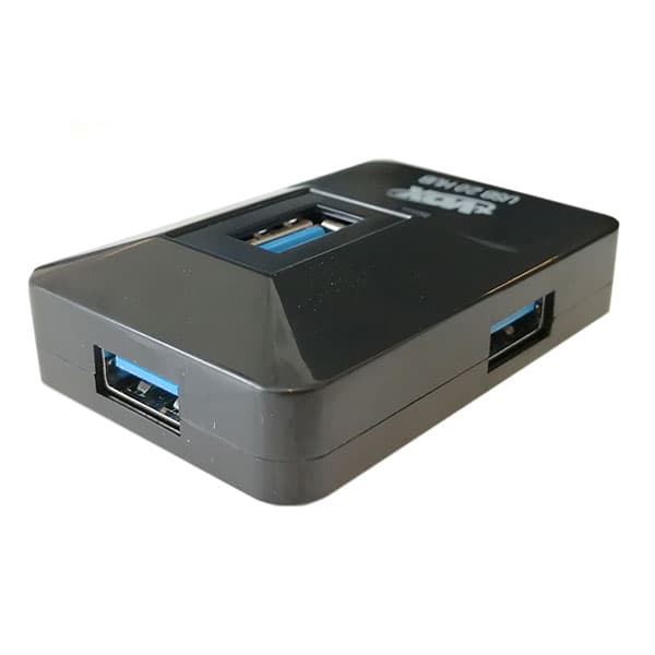 هاب X-VOX USB2.0 مدل x-803 چهار پورت آداپتوردار کابل 1.2 متر — تصویر ۳