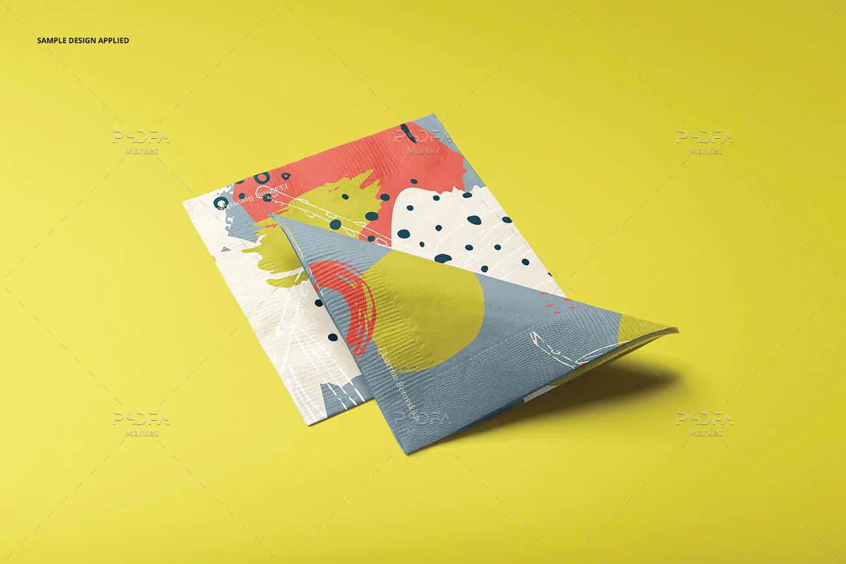 16 موکاپ دستمال کاغذی — تصویر ۶