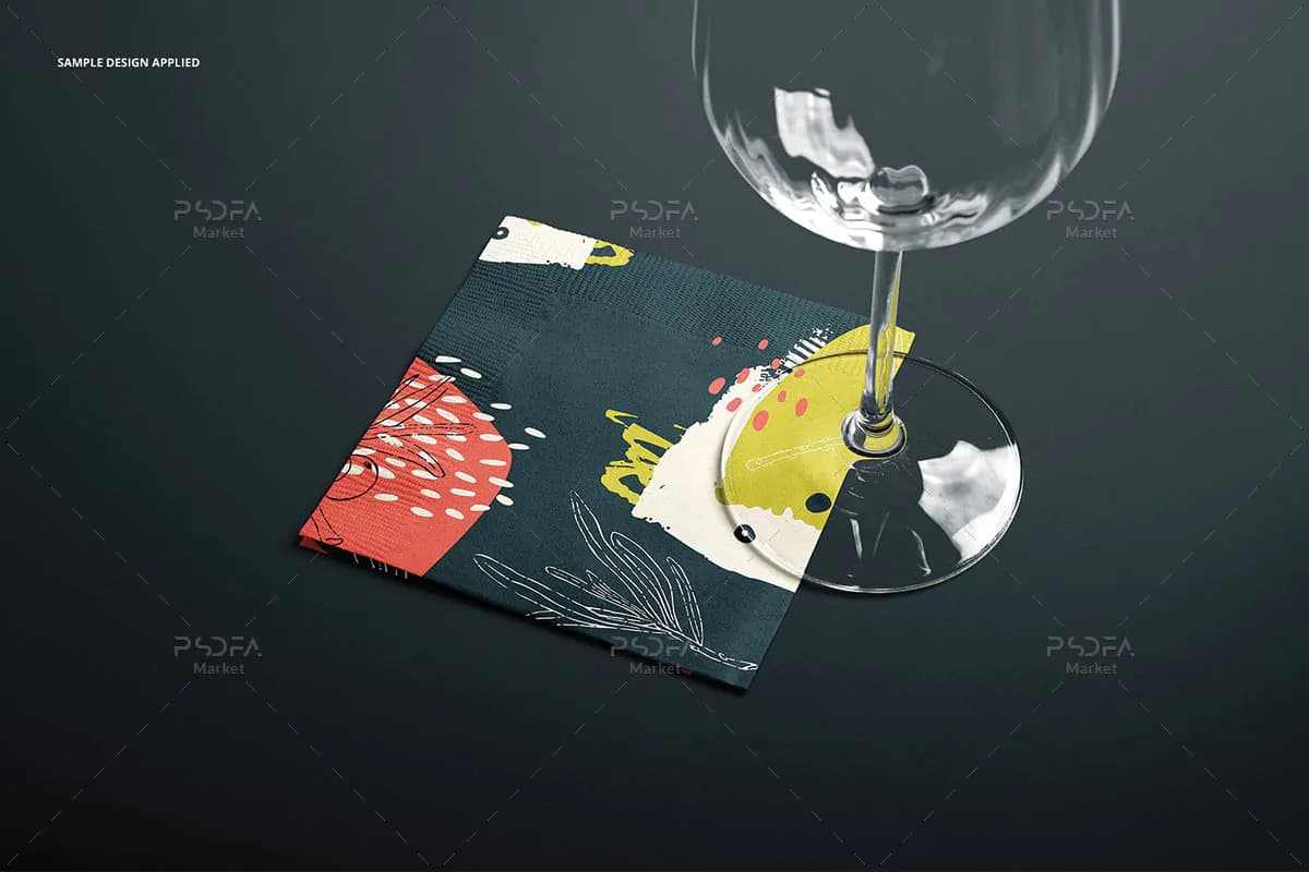 16 موکاپ دستمال کاغذی — تصویر ۳
