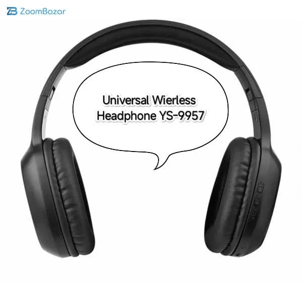 هدفون بلوتوثی یونیورسال مدل Uni_Ys-9957 — تصویر ۱۰