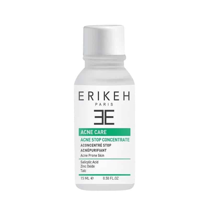 لوسیون ضد جوش صورت، بدن اریکه مدل سالیسیلیک اسید Acne Care مناسب برای پوست چرب حجم 15 میلی‌لیتر