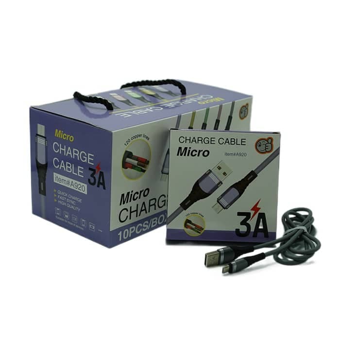 کابل MICRO سوپر فست شارژ 3A مدل A920