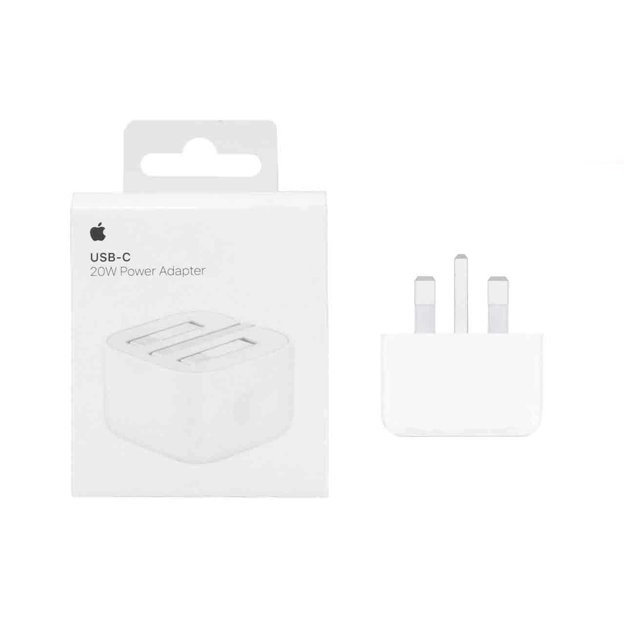 شارژر دیواری 20 وات اپل مدل B / A، اتصال سه پین، درگاه خروجی USB-C، دارای قابلیت شارژ سریع و شارژ لپ‌تاپ، تکنولوژی شارژ PD 1.0 — تصویر ۶