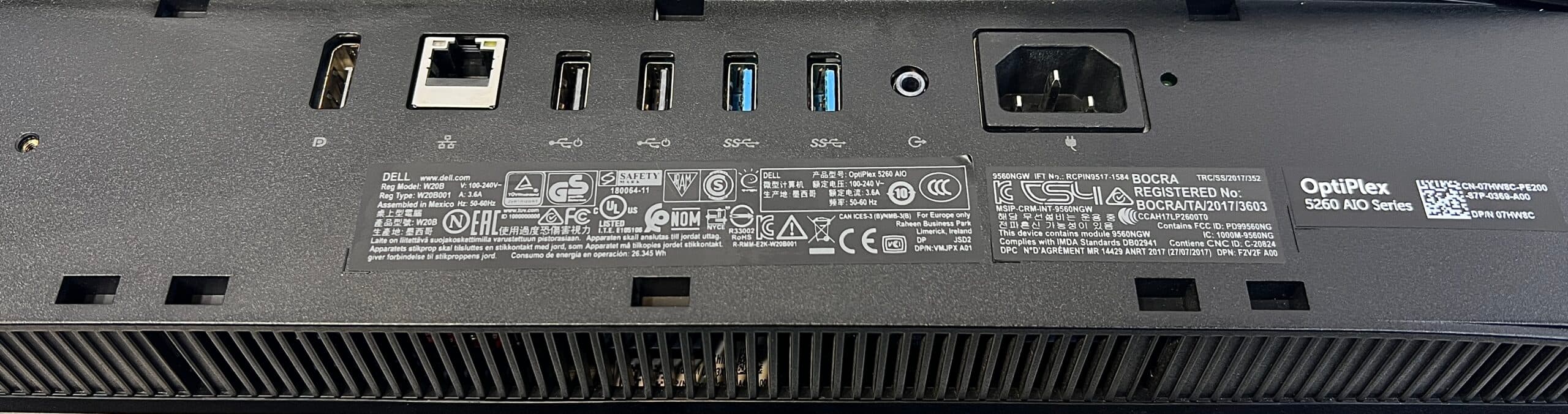 آل این وان استوک Dell 5260 | Core i5 نسل 8 | 22 اینچ Full HD — تصویر ۵