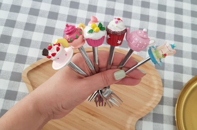 چنگال سرو سر کاپ کیکی — تصویر ۳