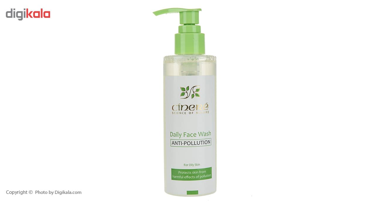 مراقبت پوست ژل شست و شوی صورت سینره مدل Oily Skin حجم 200 میلی لیتر — تصویر ۲