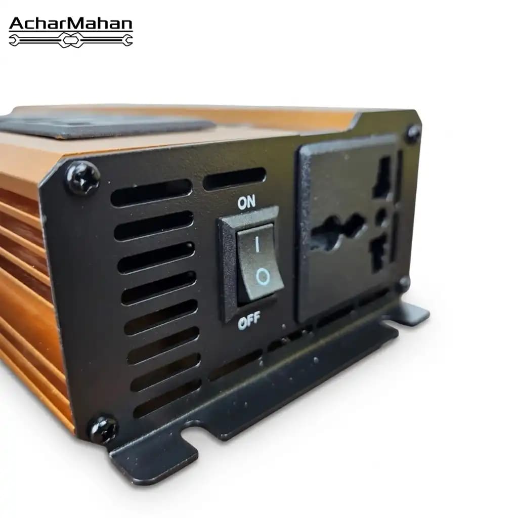 مبدل برق ۱۲ به ۲۲۰ ولت ۱۰۰۰ وات اینتیمکس مدل power inverter 12-220 — تصویر ۲