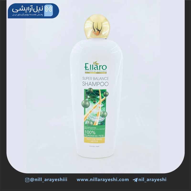 شامپو سر مخصوص موهای چرب الارو مدل سوپر بالانس 450 میل
