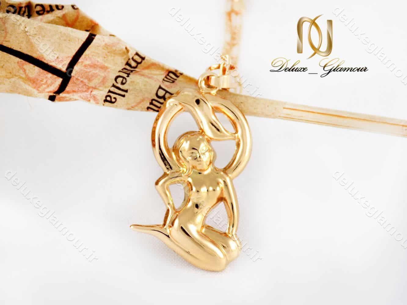 گردنبند دخترانه ماه تولد شهریور ژویپنگ با نماد فرشته nw-n198 — تصویر ۳