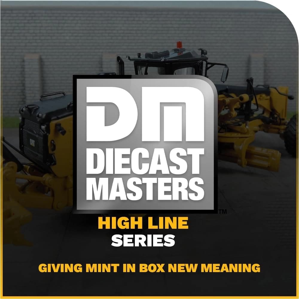 ماکت گریدر CAT 14M3 | Diecast Masters 85545 | مقیاس 1:50 — تصویر ۳