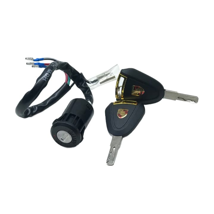 سوییچ موتور سیکلت ام دی اچ مدل ZJ125 مناسب برای هندا 125 مجموعه سه عددی — تصویر ۶