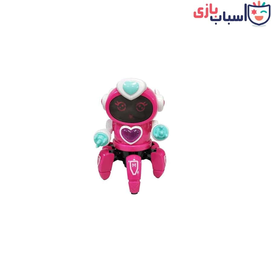 ربات خرچنگی کنترلی صورتی – کد 1514 — تصویر ۳