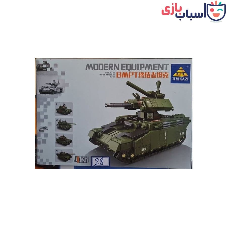 لگو تانک ارتشی -کد KY84142 — تصویر ۴