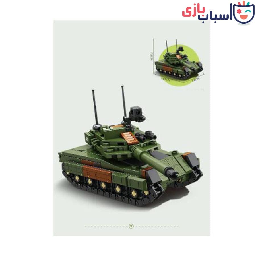 لگو تانک ارتشی -کد KY84142 — تصویر ۵