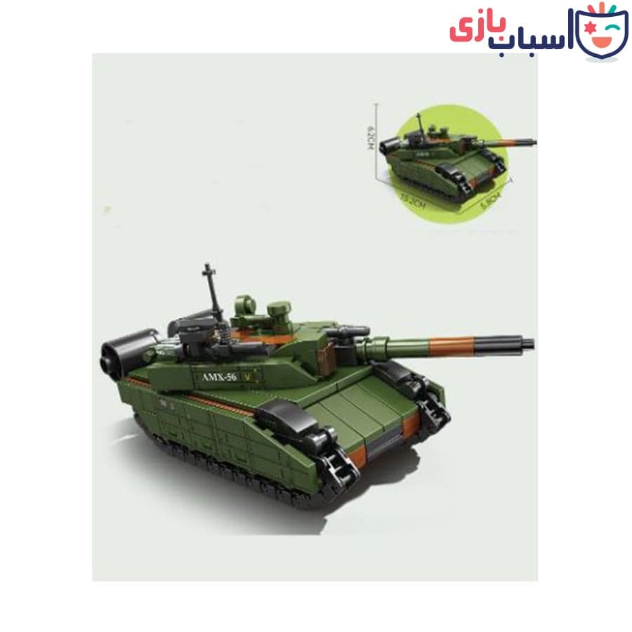 لگو تانک ارتشی -کد KY84142 — تصویر ۷