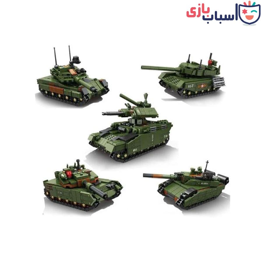 لگو تانک ارتشی -کد KY84142 — تصویر ۲