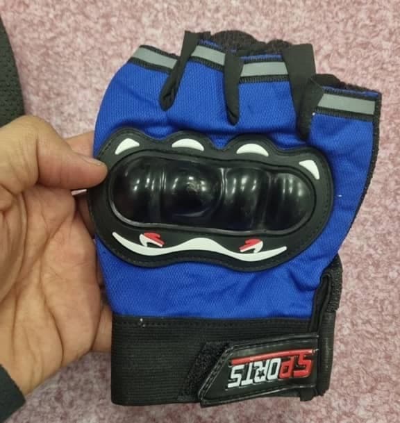 دستکش اسپرتز نیم‌پنجه Combat Flex| انتخابی هوشمند برای دوچرخه، موتور و تمرین — تصویر ۶