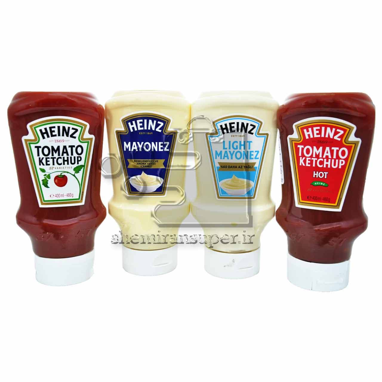 سس کچاپ ۴۰۰ گرم معکوس هاینز – heinz — تصویر ۳