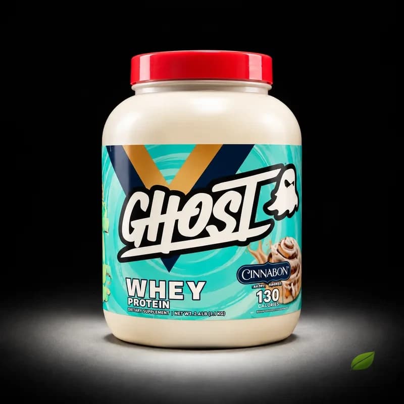 پروتئین وی گوست سینامون برن ۲۱۷۶ گرمی | Ghost Whey Protein Cinnabon Bakery Inspired 2176g — تصویر ۳