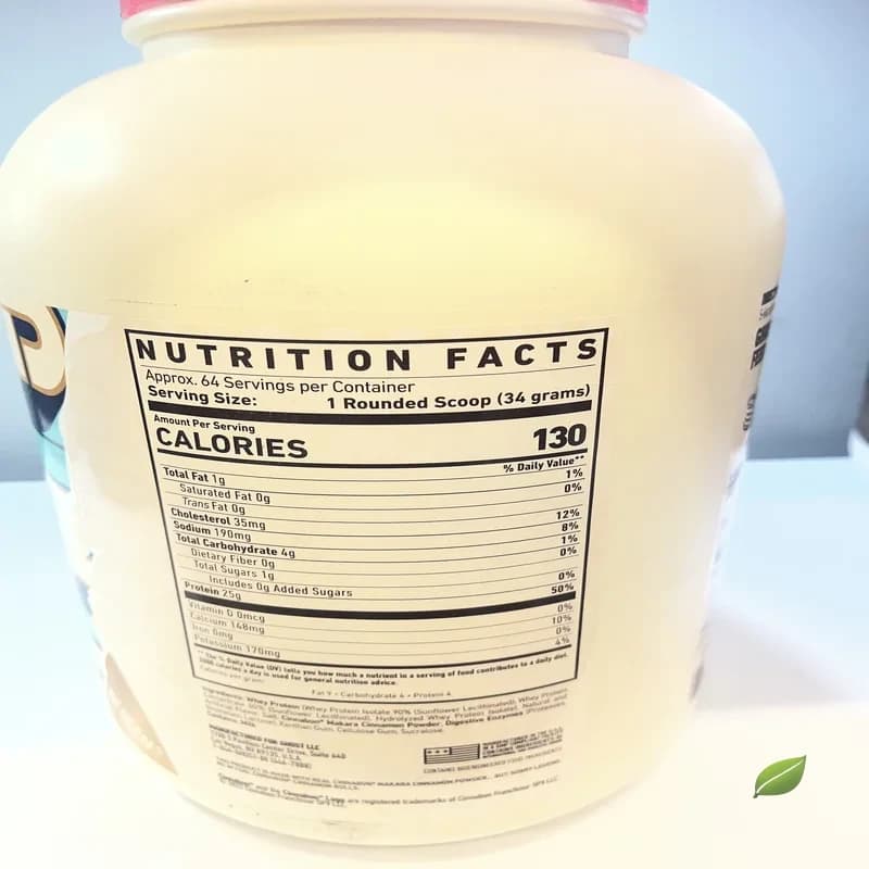 پروتئین وی گوست سینامون برن ۲۱۷۶ گرمی | Ghost Whey Protein Cinnabon Bakery Inspired 2176g — تصویر ۲