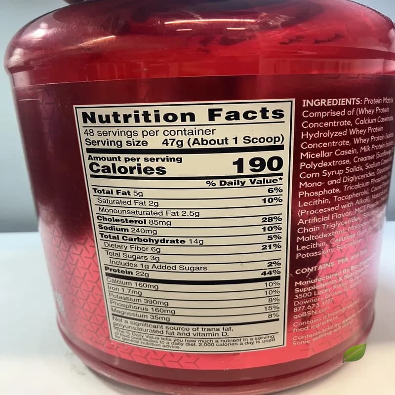 پروتئین ترکیبی سینتا-۶ بی‌اس‌ان توت‌فرنگی ۲۲۷۰ گرمی | BSN Syntha-6 Ultra-Premium Protein Matrix Strawberry Milkshake 2270g — تصویر ۲