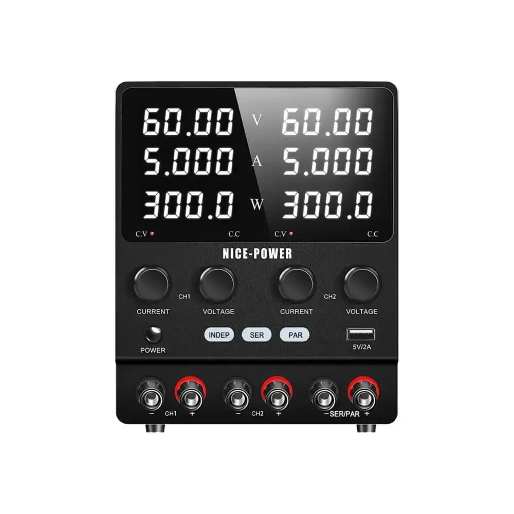 منبع تغذیه دوبل تراکینگ نایس پاور مدل NICE POWER SPS605-2KD