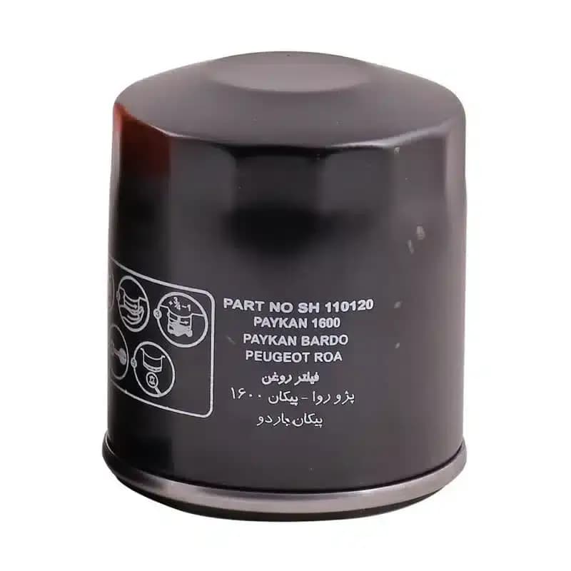 فیلتر روغن شهاب مدل SH 110120 مناسب خودرو پیکان باریک/ طرح جدید / پژو روآ / وانت پیکان باردو /مزدا کارا 1700 /آریسان کارتن 40 عددی
