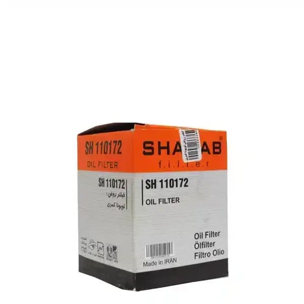فیلتر روغن شهاب مدل SH 110172 مناسب خودرو تویوتا کمری کارتن 40 عددی — تصویر ۳