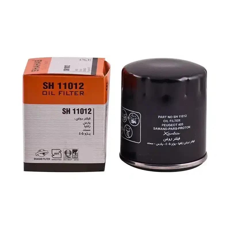 فیلتر روغن شهاب مدل SH 11012 مناسب خودرو زانتیا / پژو 405 / پارس / سمند / پروتون کارتن 40 عددی — تصویر ۲