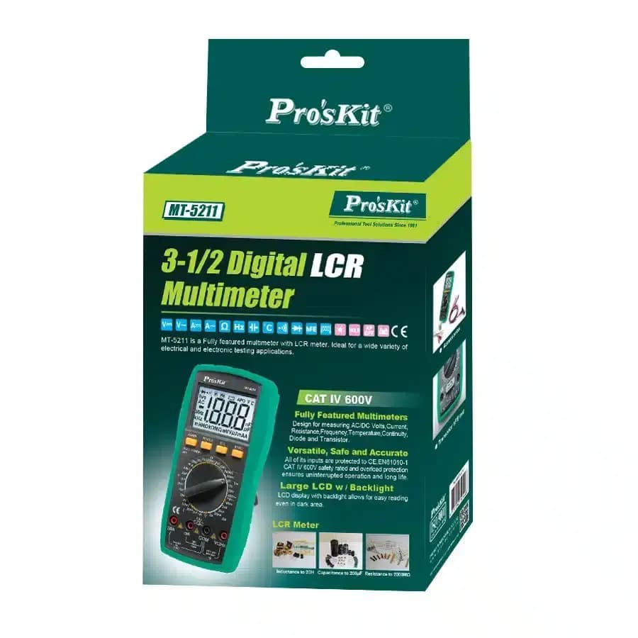 مولتی متر پروسکیت مدل ProsKit MT-5211 — تصویر ۴