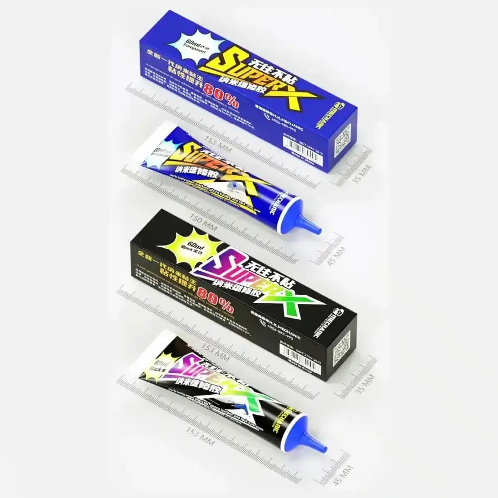 چسب مایع مکانیک مدل Mechanic Super x Black حجم 60 میلی لیتر — تصویر ۲
