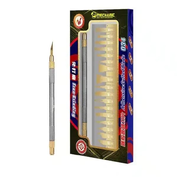 ست تیغ و کاتر تعویض آی سی مکانیک مدل MECHANIC 034 مجموعه 35 عددی