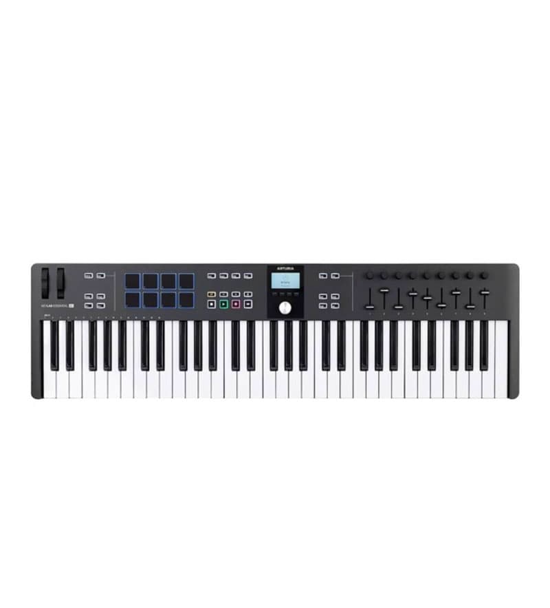 میدی کنترلر Arturia Keylab Essential 61 Mk3 Black