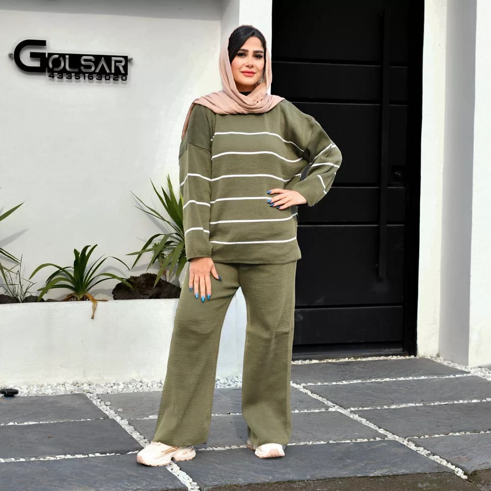 ست پلیور و شلوار دخترانه کد 24600