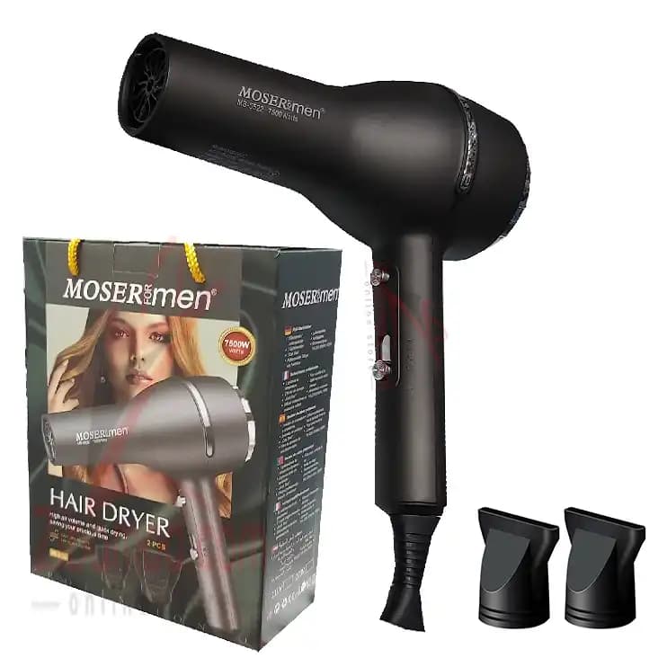 سشوار موزر Moser مدل mz-5522 قدرت 7500 وات — تصویر ۲