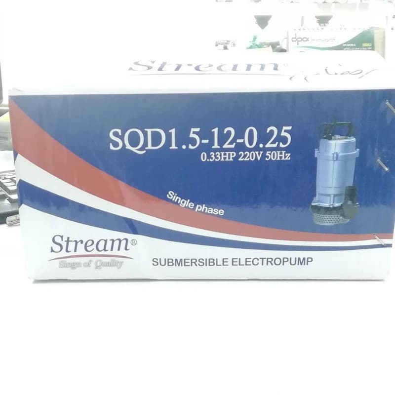 پمپ کفکش استریم مدل SQD 1.5-12-0.25 — تصویر ۳