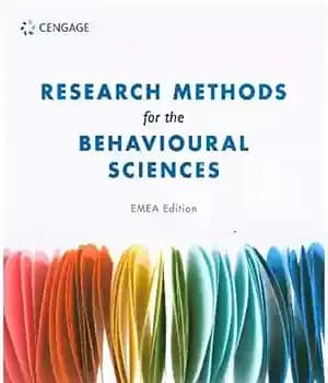 دانلود کتاب Research Methods For The Behavioural Sciences