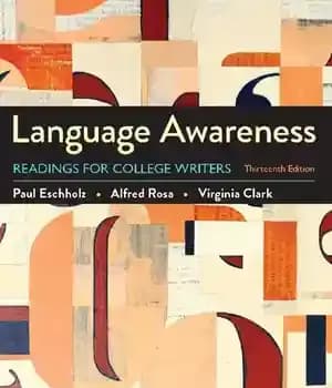 دانلود کتاب Language Awareness: Readings for College Writers – :