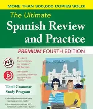 دانلود کتاب The Ultimate Spanish Review and Practice, Premium Fourth Edition