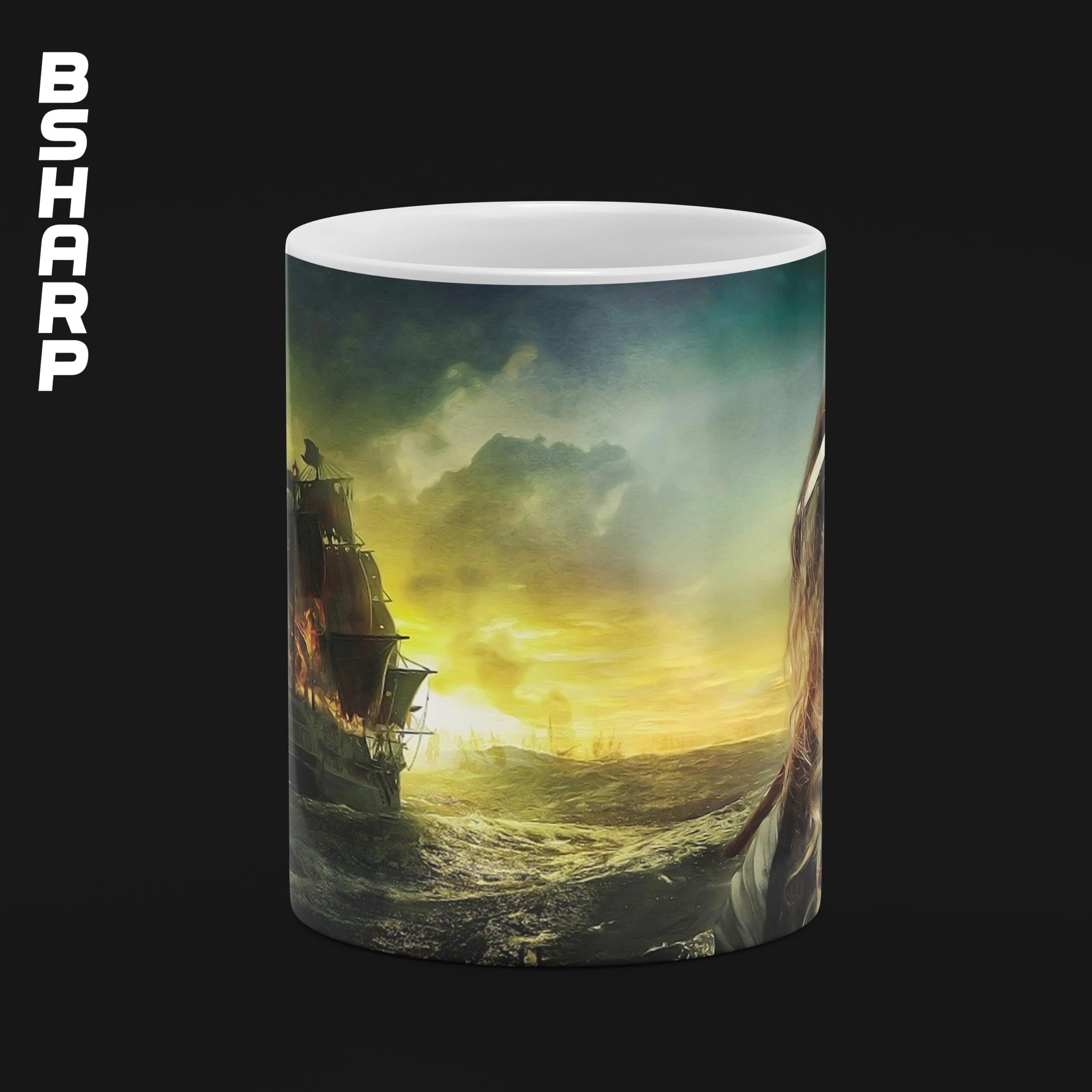 ماگ Pirates of the Caribbean طرح پوستر — تصویر ۲