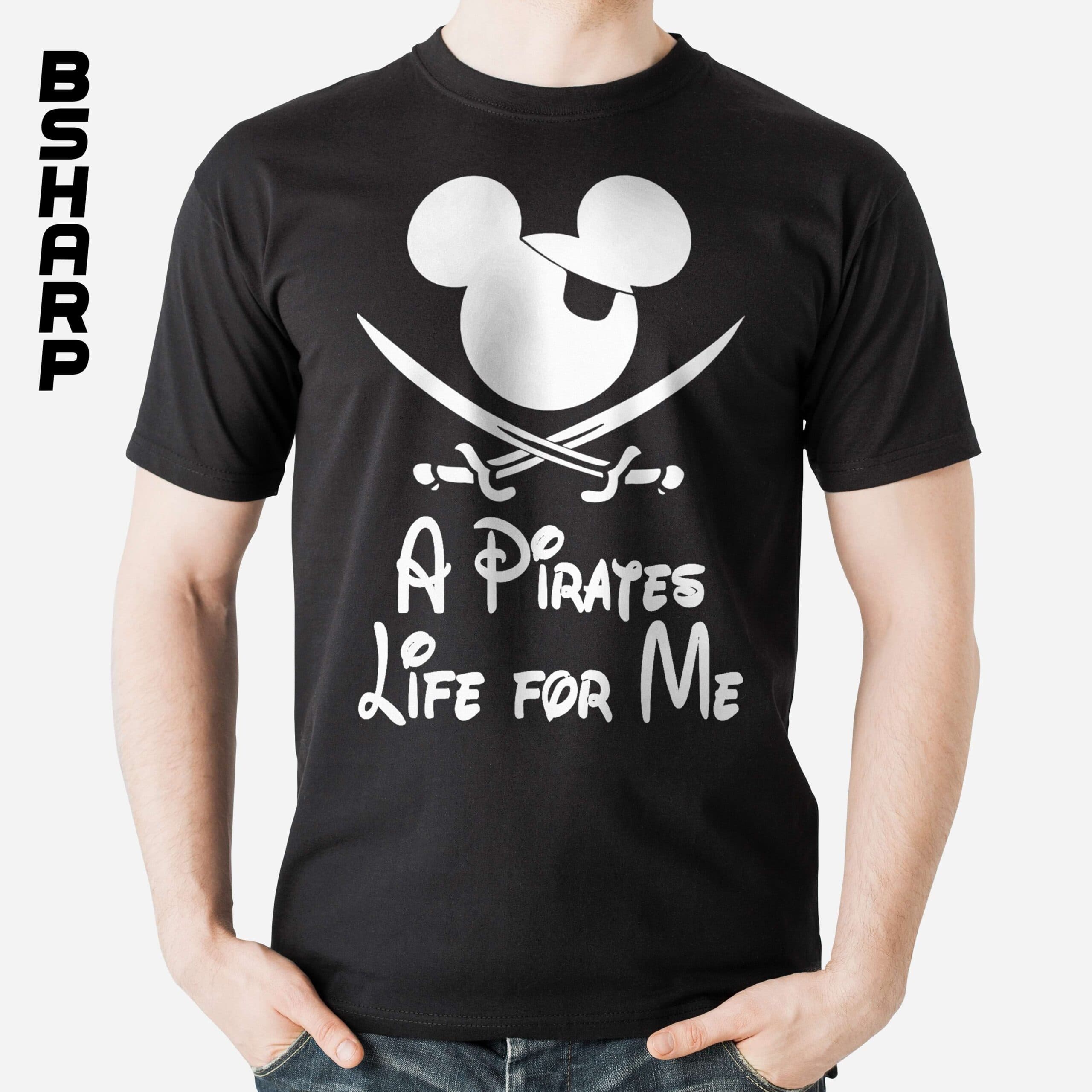 تیشرت Pirates of the Caribbean طرح Life