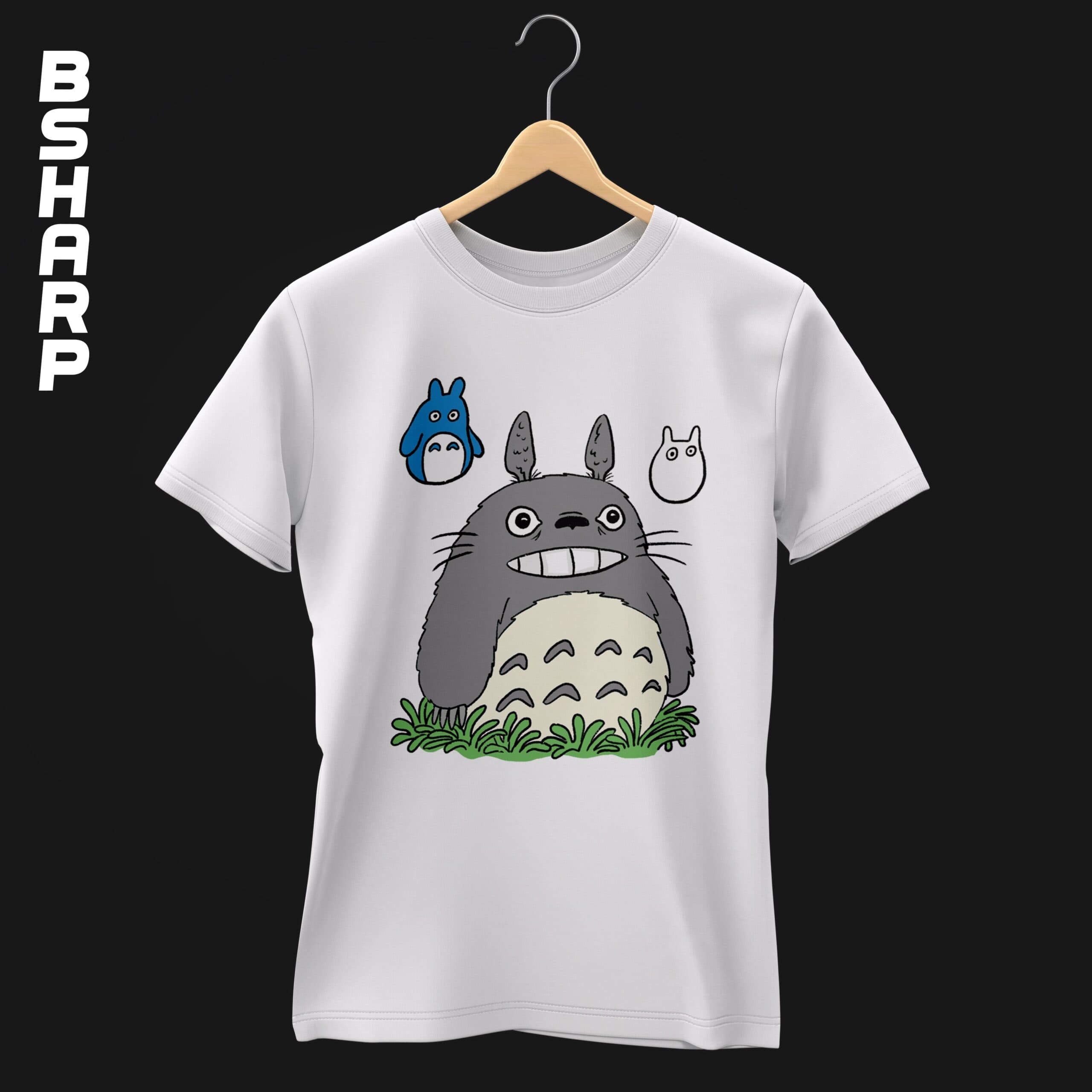 تیشرت My Neighbor Totoro طرح طبیعت — تصویر ۲