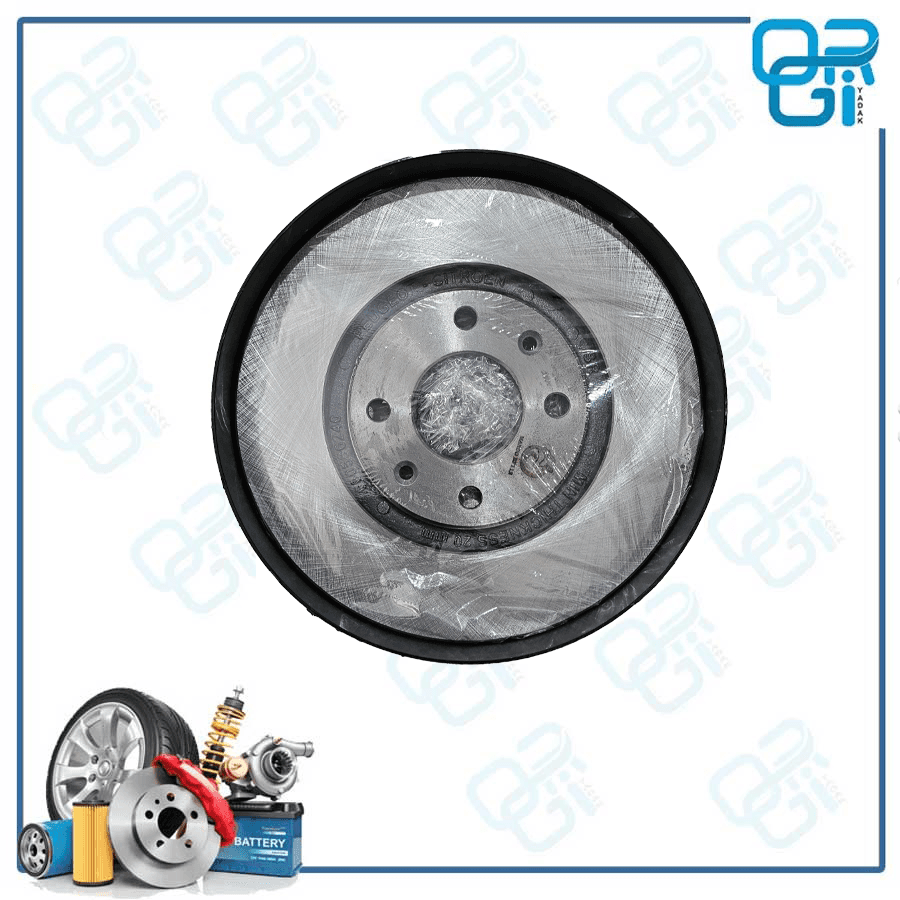 دیسک ترمز چرخ جلو 206 تیپ2 شرکتی 1805