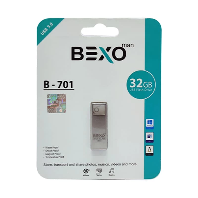 فلش مموری بکسو مدل bexo B701 32GB USB3.0