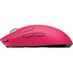 موس Logitech G Pro X SUPERLIGHT – بی‌سیم – صورتی — تصویر ۴