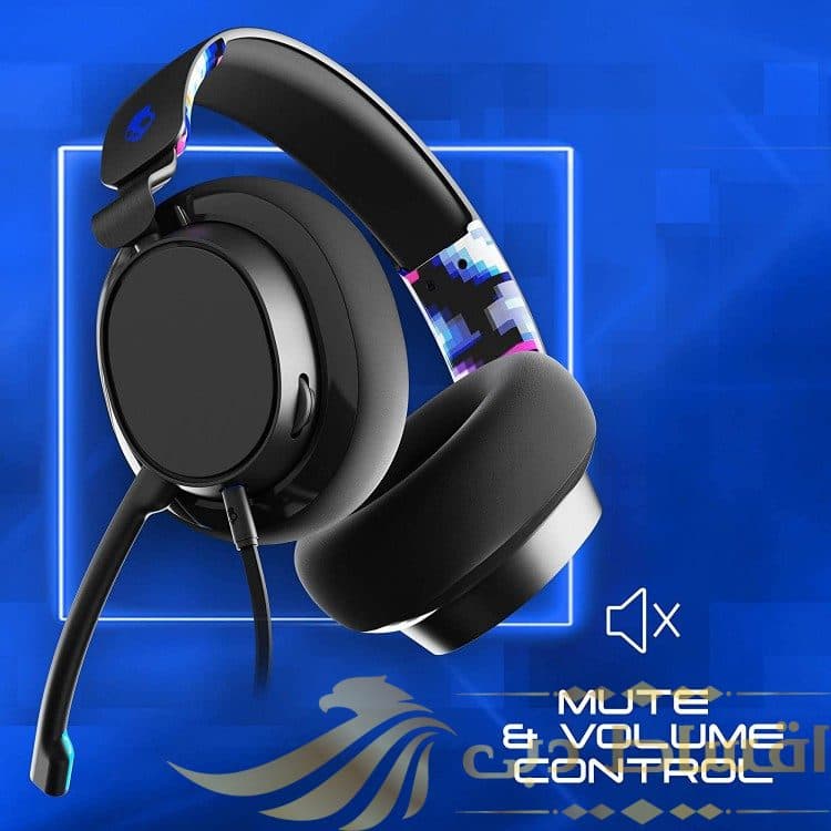 هدست Skullcandy SLYR – رنگ Digi-Hype آبی — تصویر ۲