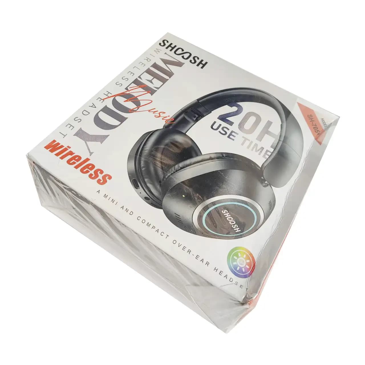 هدفون بی سیم Shoosh مدل +SH-705 – خاکی – پک ضعیف – SMO — تصویر ۷